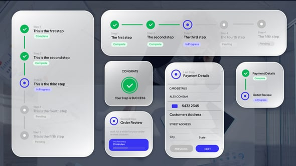 Process Infographic Widget（260104）-技能树